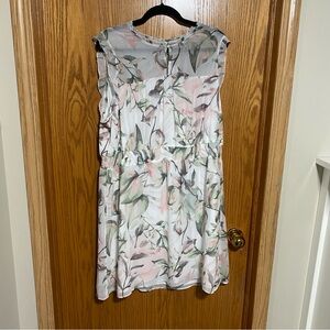 Beautiful floral plus size dress